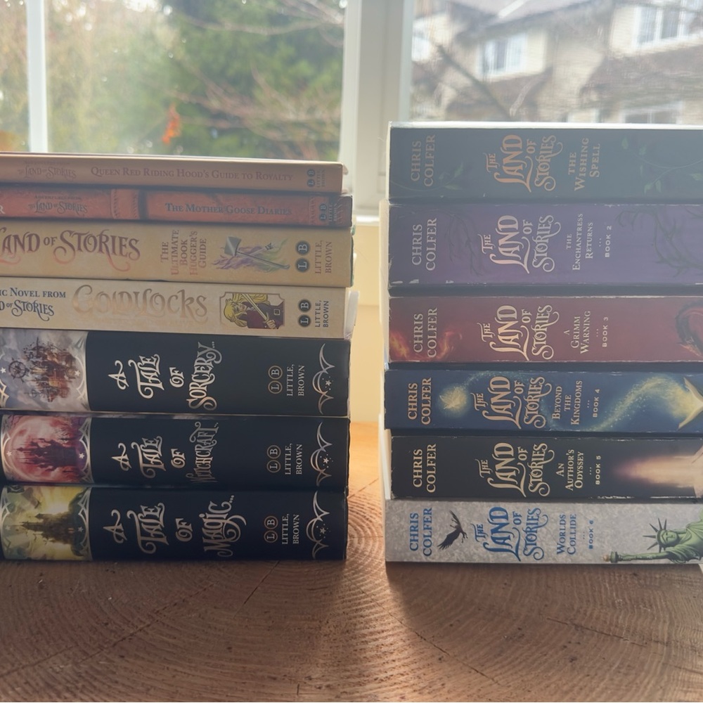 Land of Stories Book Set By Chris Colfer
